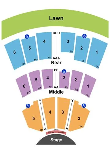 CMAC Seating Chart